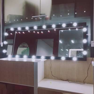 Beautme Big LED Dressing espejos Hollywood Style Full body Length Lighted Floor Mirror