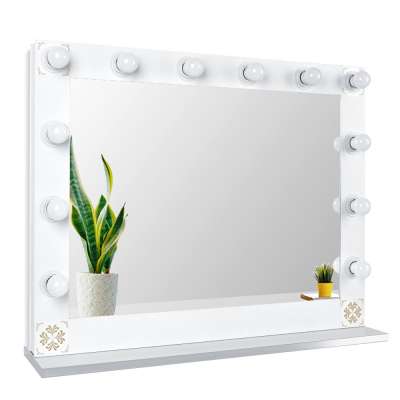 Vanity LED Lighted Makeup Mirror Hollywood Large Standing espejos